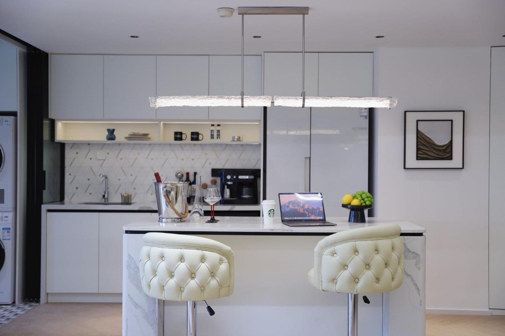 Apartment Eastern Hub - Xintiandi Branch Newly Upgraded Luxury Designer Decoration Intelligent Control System
