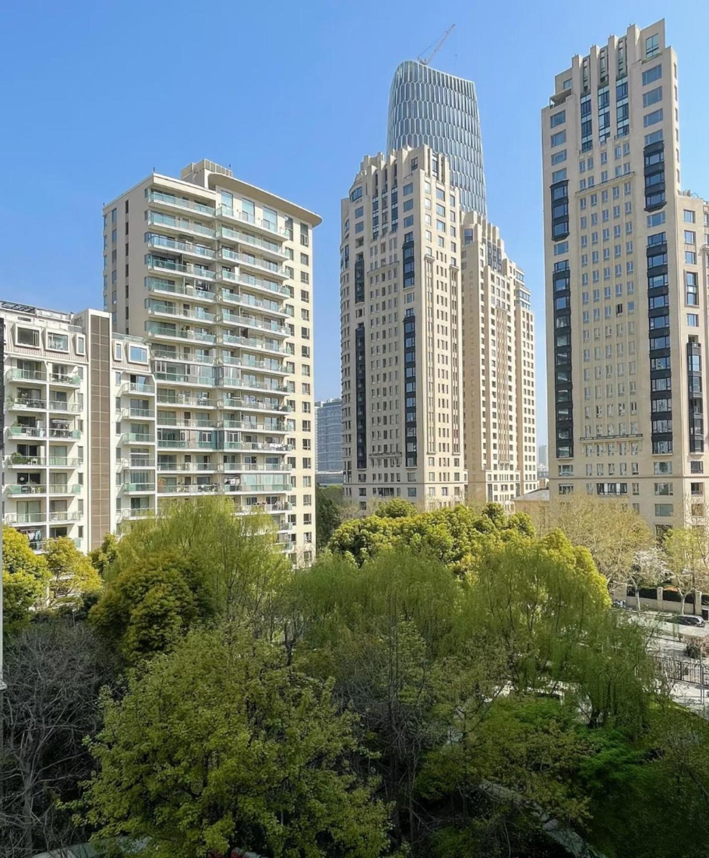 Apartment Eastern Hub - Xintiandi Branch Newly Upgraded Luxury Designer Decoration Intelligent Control System *